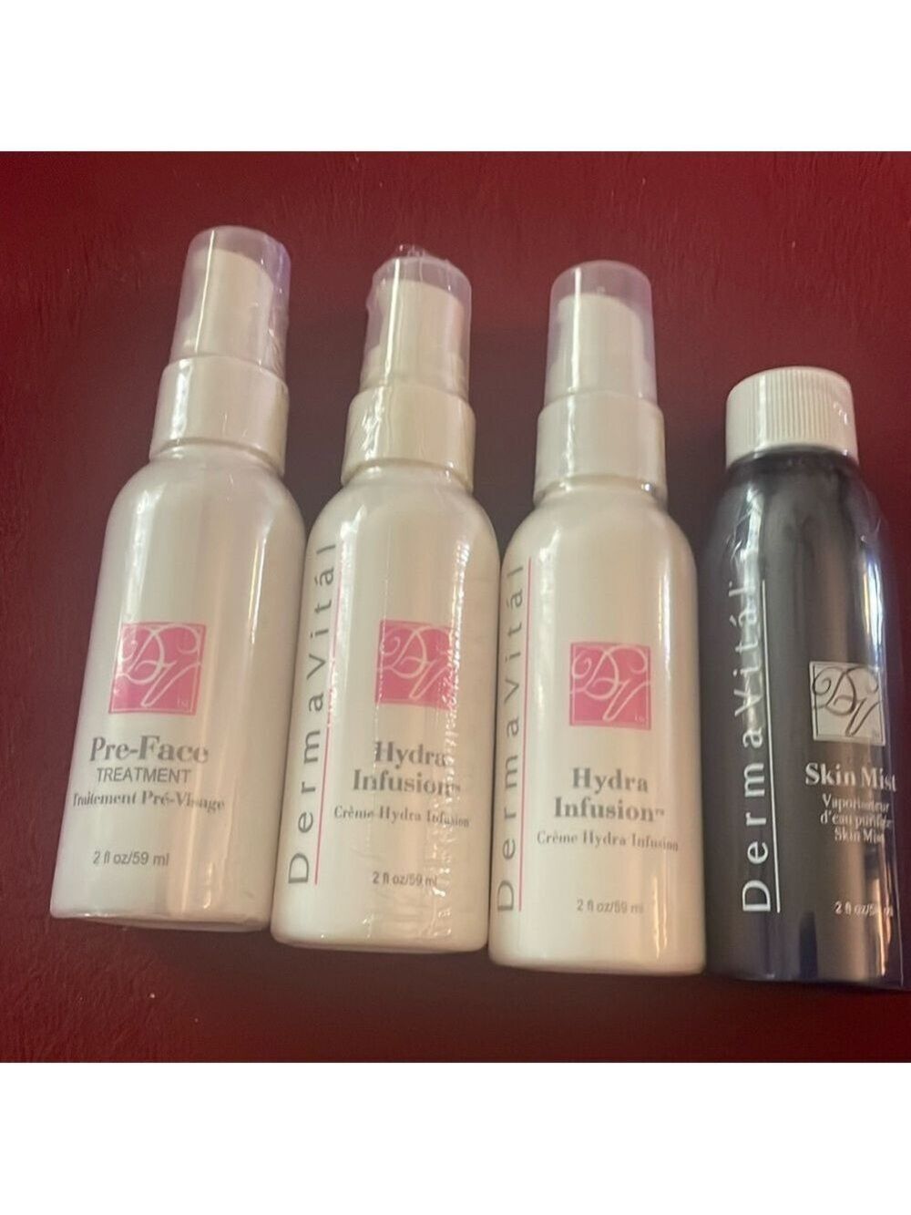 Dermavital Bundle Pre Face Treatment , Hydra Infusion and Skin Mist